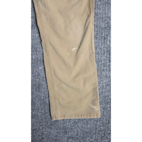 ARIAT REBAR M7 Slim Straight Leg Men Tan Work Pants Size 34x30 - Picture 4 of 12